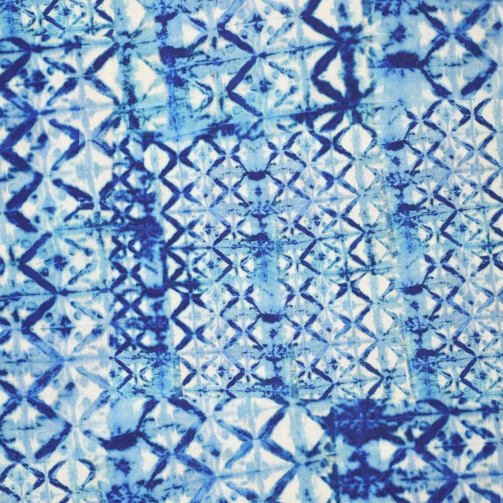 19822 Digi Shibori Tie Dye Lin Knipidee.nl Double folded or Rolls